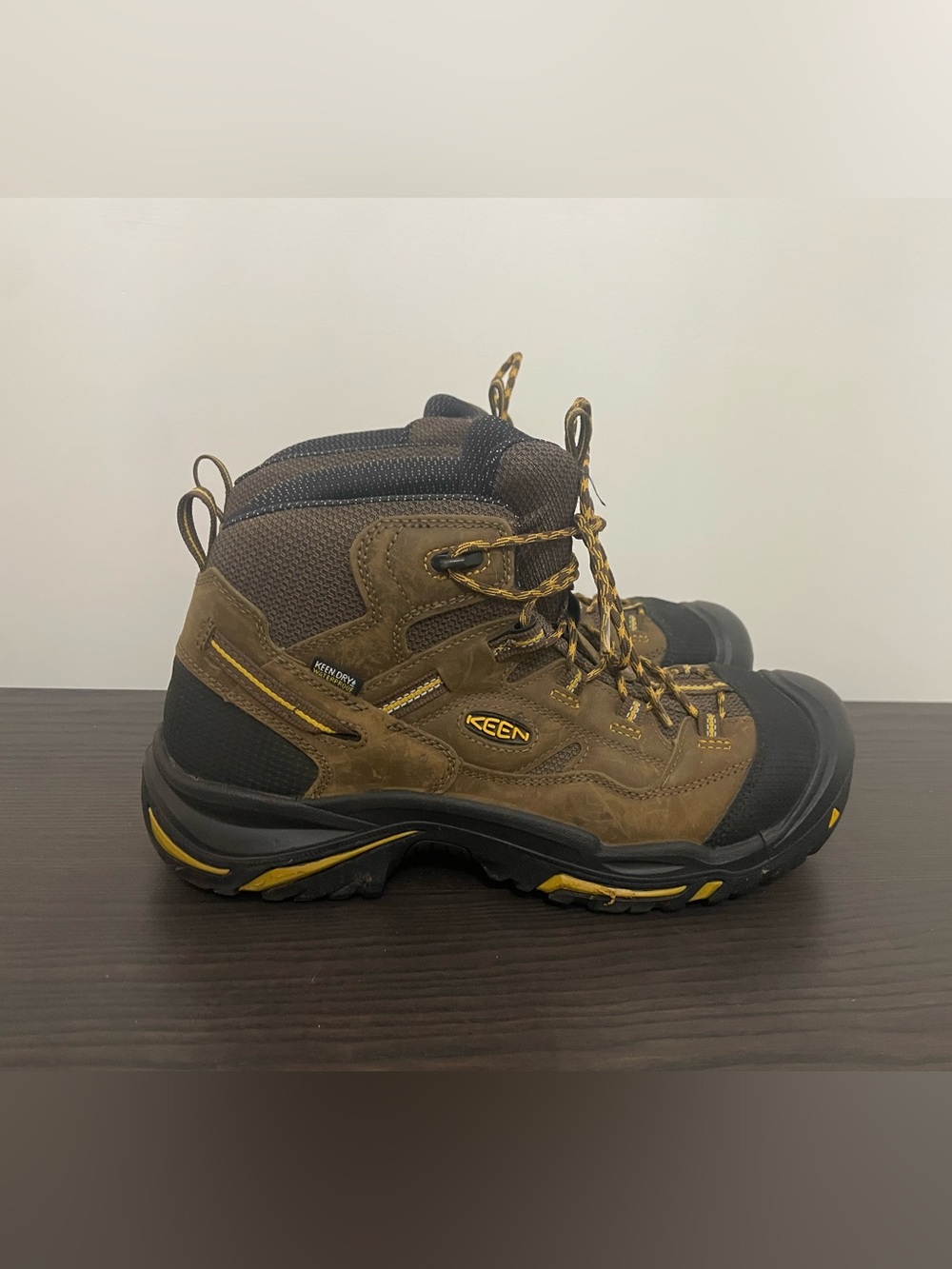Keen Men’s Braddock Waterproof Mid Steel Toe Boot